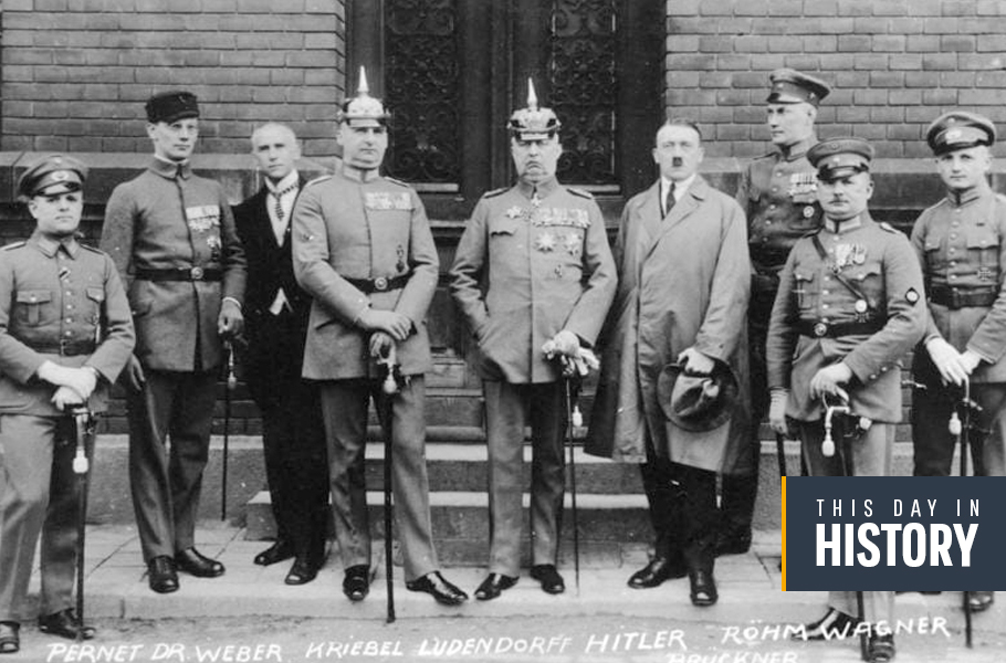  Beer Hall Putsch begins