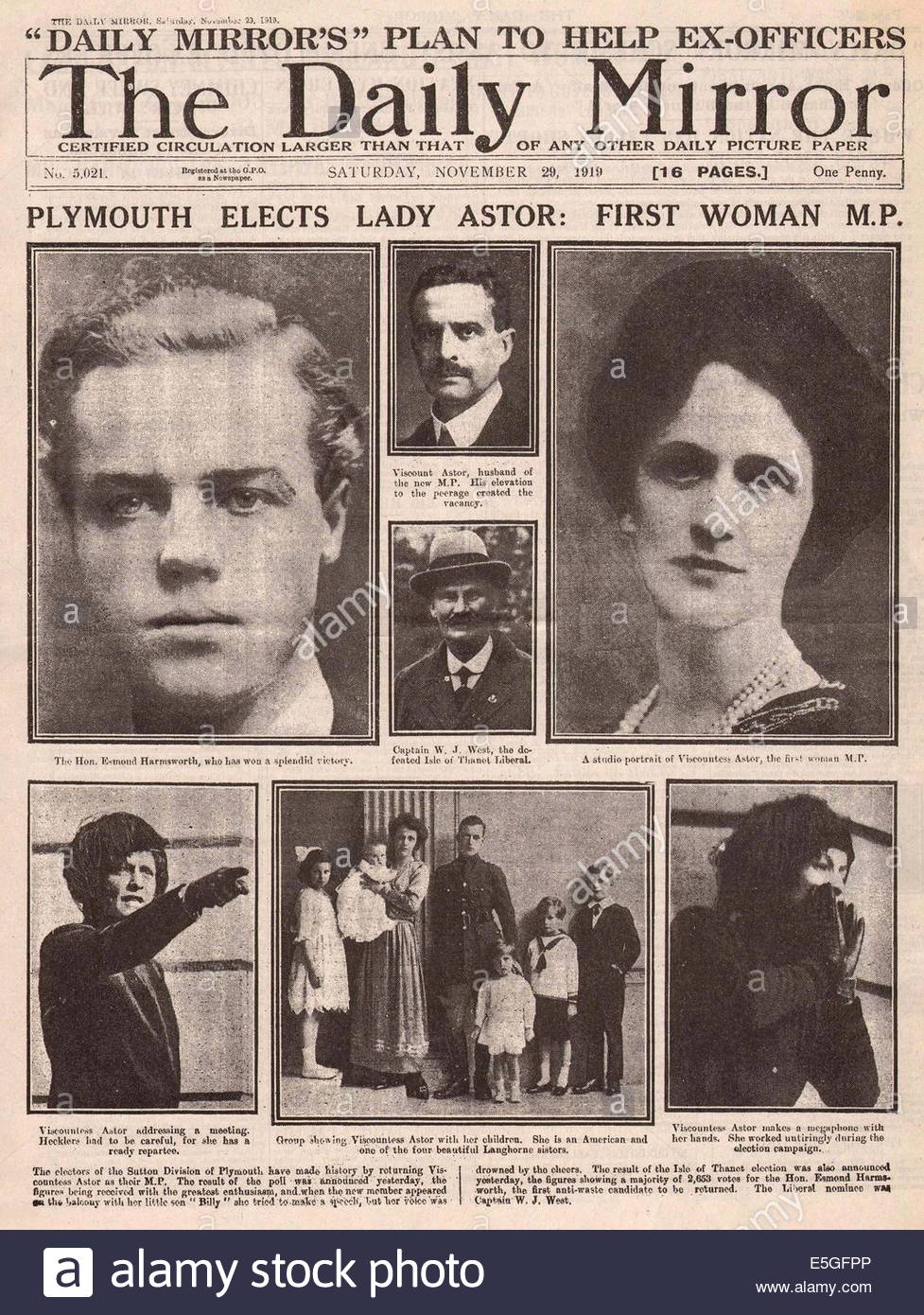  Lady Astor becomes MP