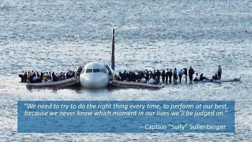  Sully Sullenberger performs Miracle on the Hudson