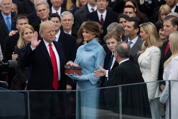  Donald Trump is inaugurated