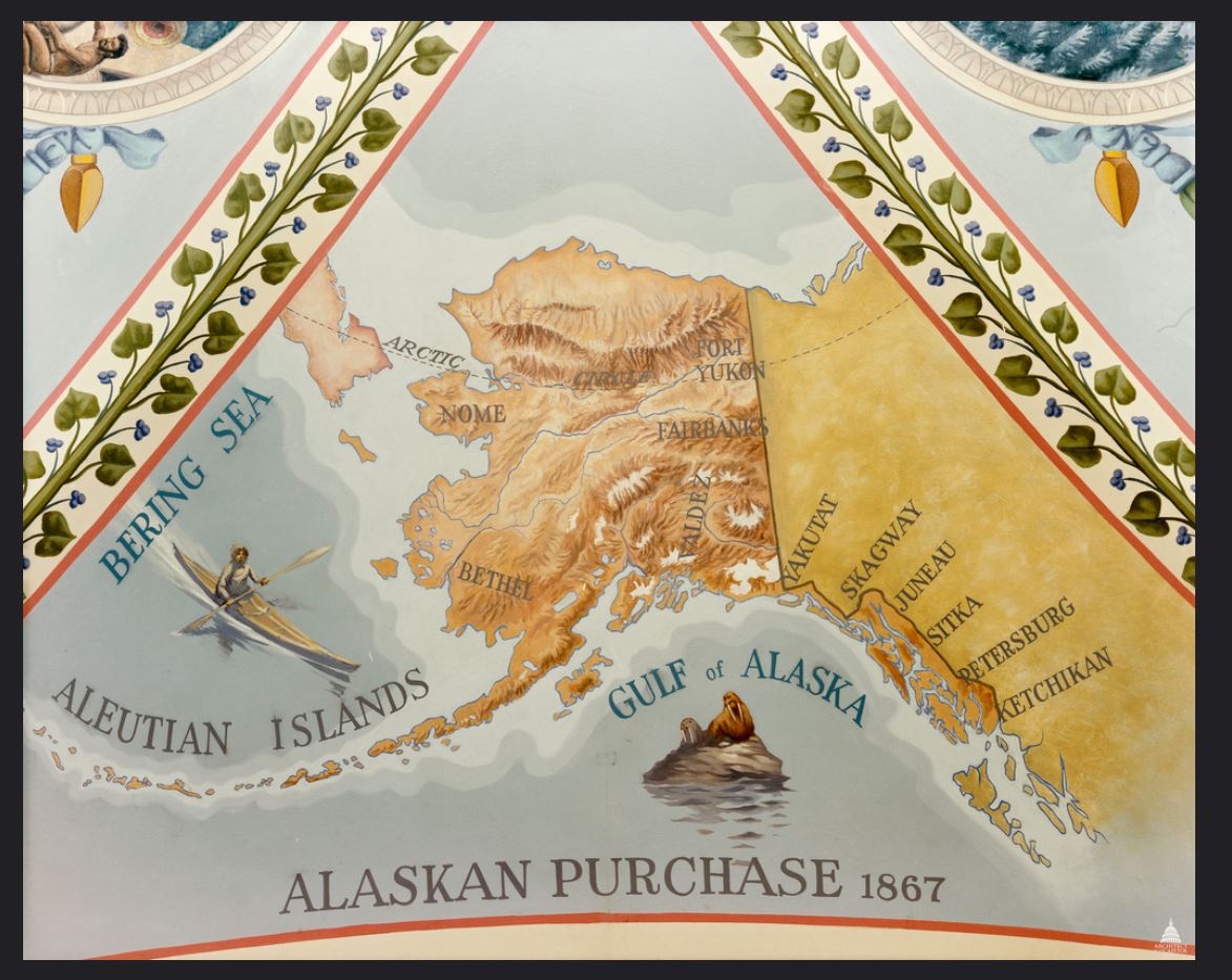  U.S. Purchase of Alaska ridiculed as Sewards Folly
